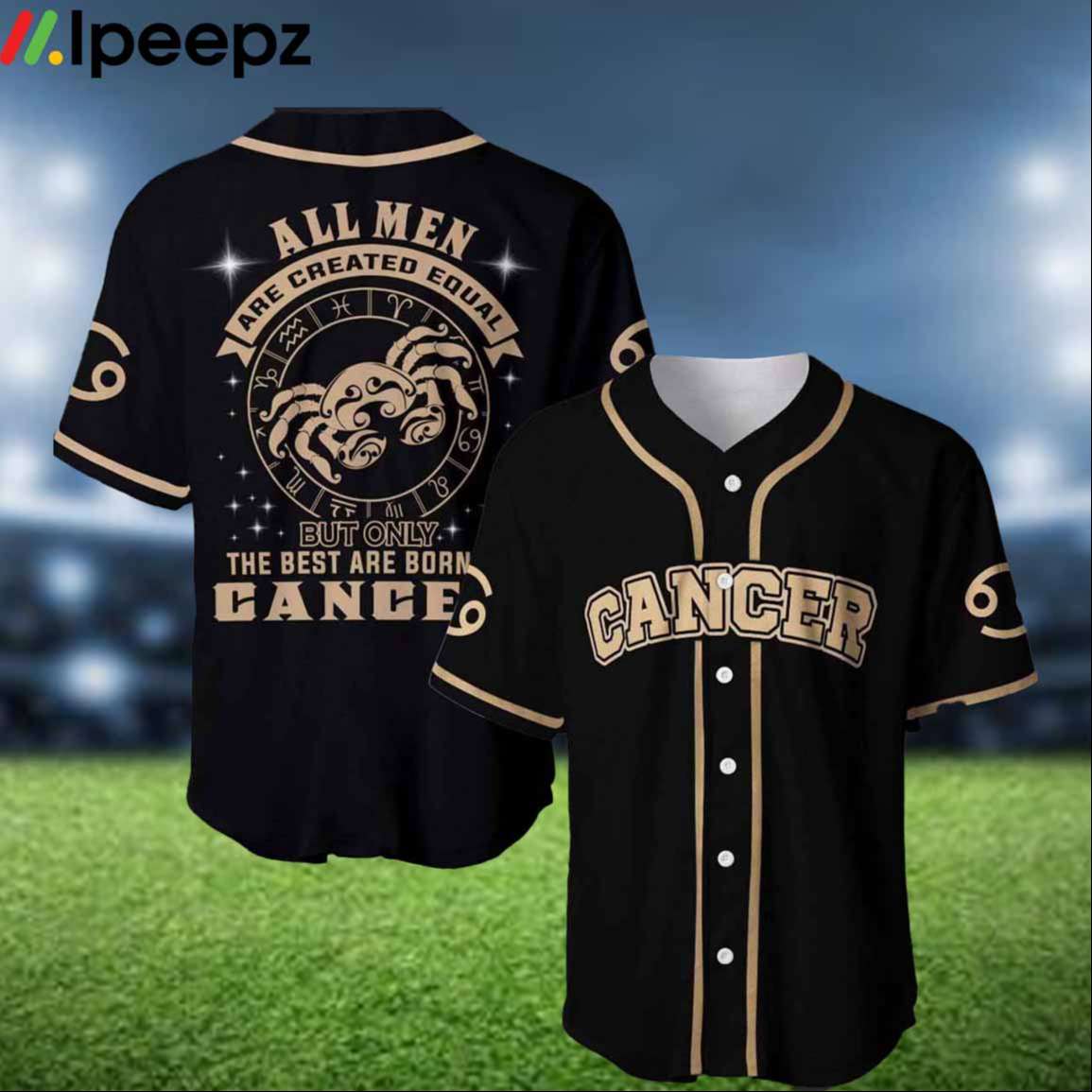 Zodiac The Best Are Born As Cancer 3d Personalized 3d Baseball Jersey