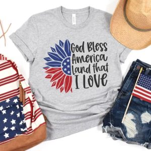 God Bless America Land That I Love Shirt