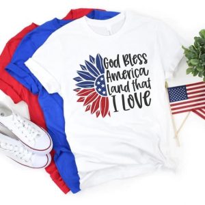 God Bless America Land That I Love Shirt