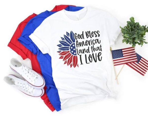 God Bless America Land That I Love Shirt