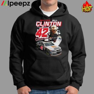 Bill Clinton 42 Race Car Shirt