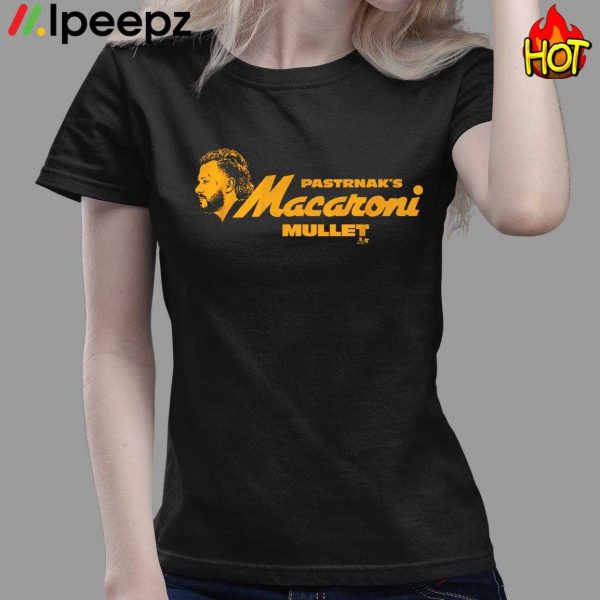 David Pastrnak Macaroni Mullet Shirt