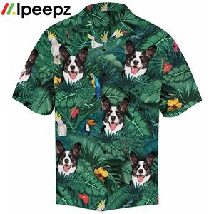 Dog Animal With Hawaiian shirt