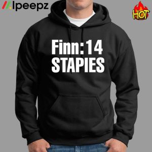 Finn Balor 14 Staples shirt