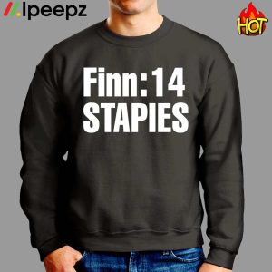 Finn Balor 14 Staples shirt