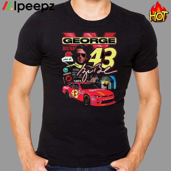 George W. Bush 43 Race Car Shirt