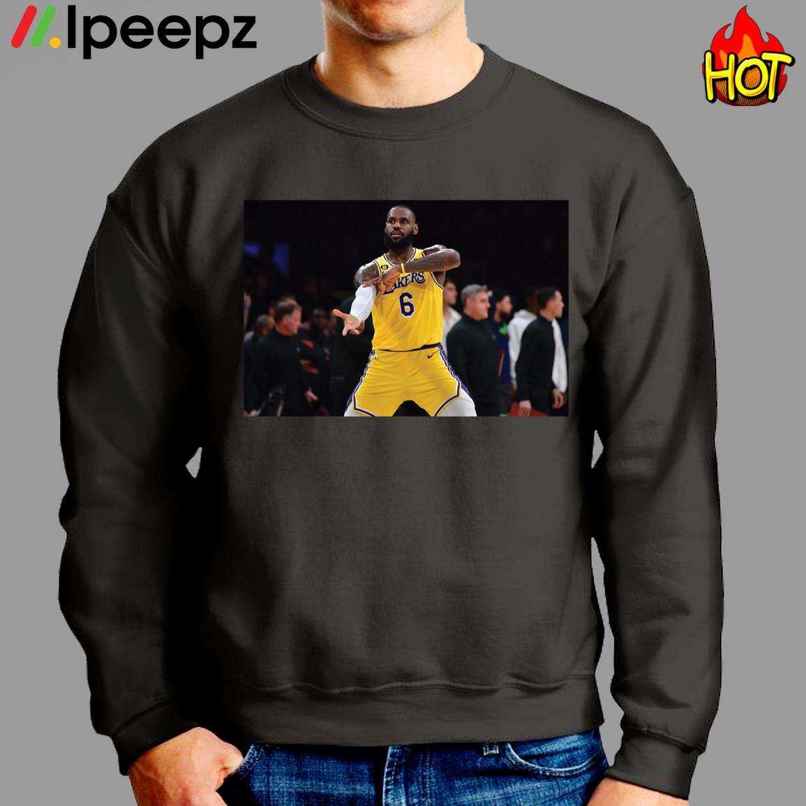 LA Lakers LeBron James ice in my veins shirt, hoodie, sweater and