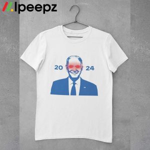 Joe Biden sell Dark Laser Eyes Brandon 2024 Shirt