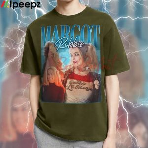 MARGOT ROBBIE Retro shirt