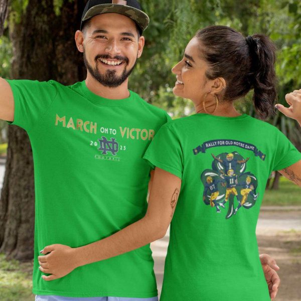 March On To Victory Colosseum Notre Dame Fighting 2023 Shirt