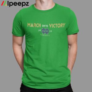 March On To Victory Colosseum Notre Dame Fighting 2023 Shirt