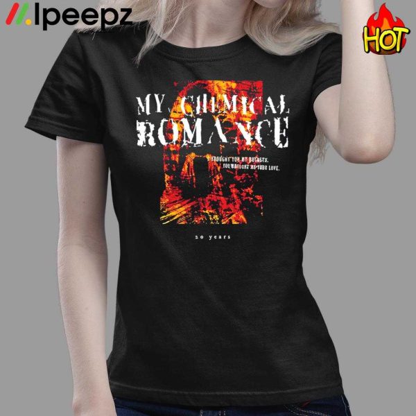 My Chemical Romance Bullets 20 Years shirt