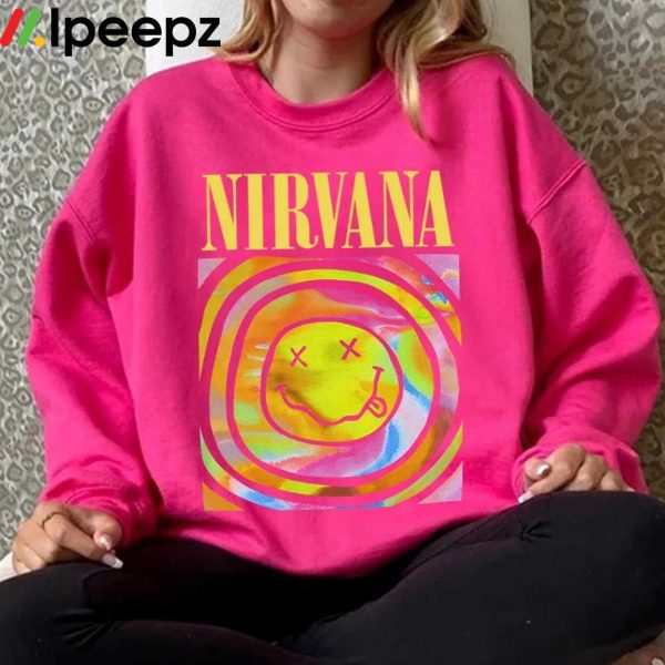 Nirvana Smile Overdyed Sweatshirt