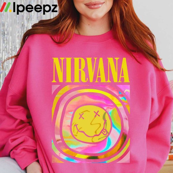 Nirvana Smile Overdyed Sweatshirt