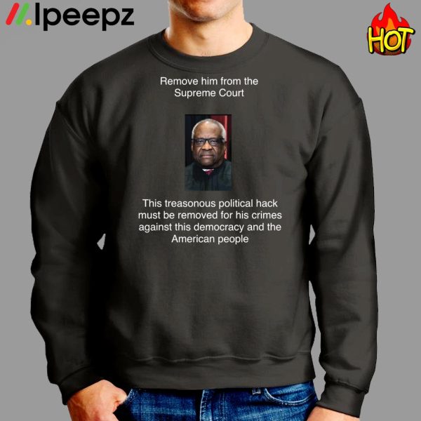 Remove Clarence Thomas From The Supreme Authority Shirt