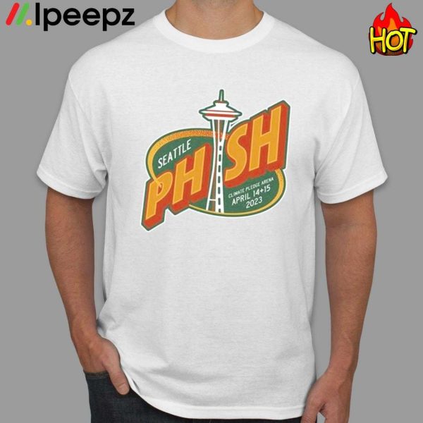 Seattle Phish Climate Pledge Arena April 2023 Shirt