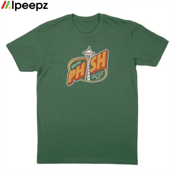 Seattle Phish Climate Pledge Arena April 2023 Shirt