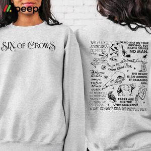 Six of Crows Double Sided Shirt