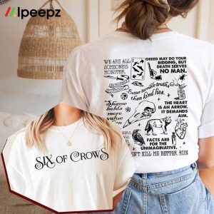 Six of Crows Double Sided Shirt