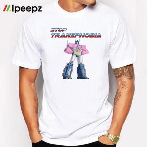 Stop Transphobia Transformers Shirt