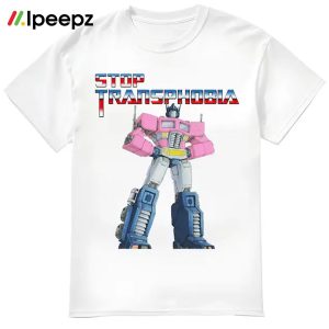 Stop Transphobia Transformers Shirt