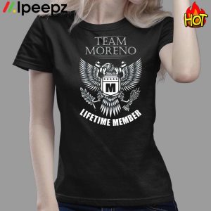 Team Moreno Lifetime Member Shirt 3