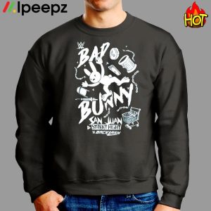 Bad Bunny Splash San Juan Street Fight Backlash WWE Shirt 2