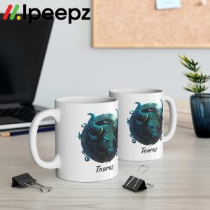 Buffalo Zodiac Sign Taurus Mug 2