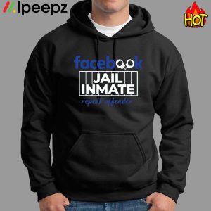 Facebook Jail Inmate Repeat Offender Handcuff Shirt 1