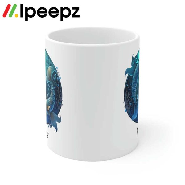 Fish Zodiac Sign Pisces Mug