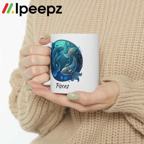 Fish Zodiac Sign Pisces Mug