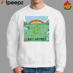 Frog I Am Cringe But I Am Free Shirt 2