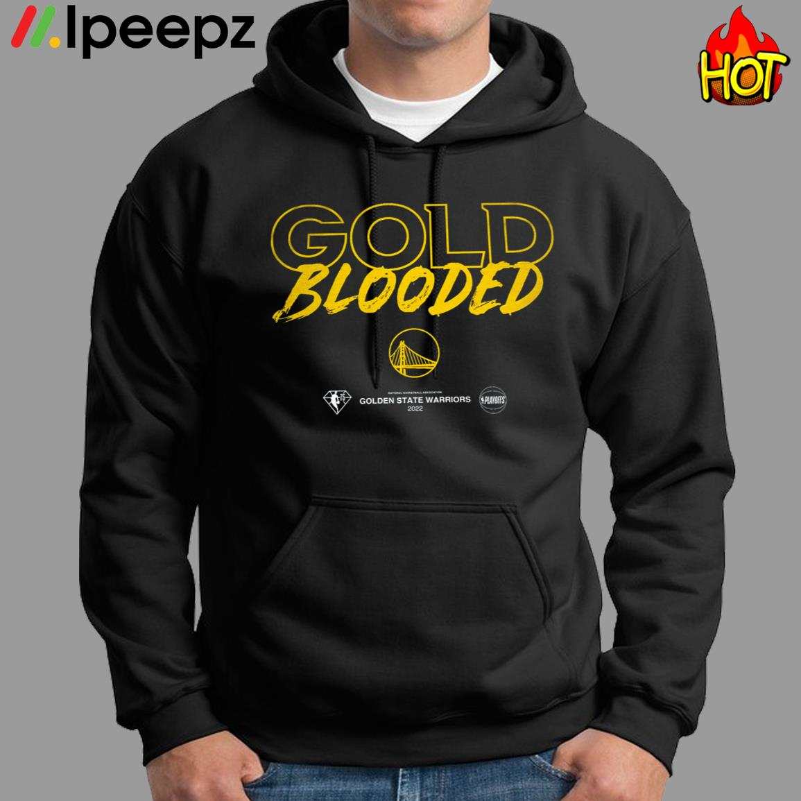 Gold Blooded Warriors Sweatshirt Cheap Basketball NBA Finals 2023