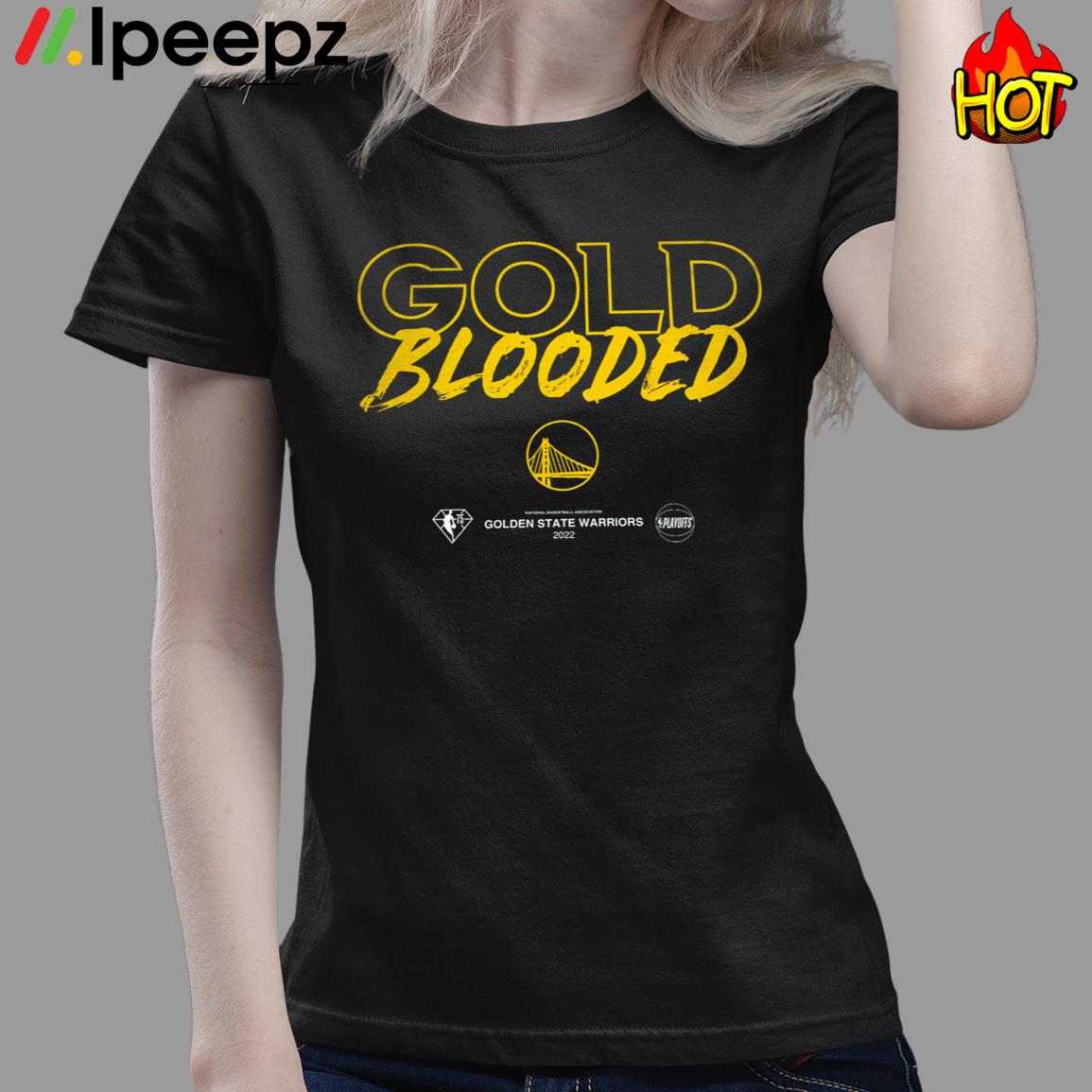 Gold Blooded 2023 Playoffs Warriors Shirt