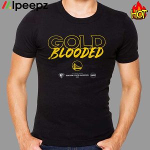 Golden State Warriors Gold Blooded 2023 Shirt - Ipeepz