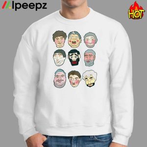 H3 Podcast Faces Shirt 2