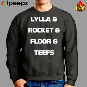 James Gunn Lylla Rocket Floor Teefs Shirt 2