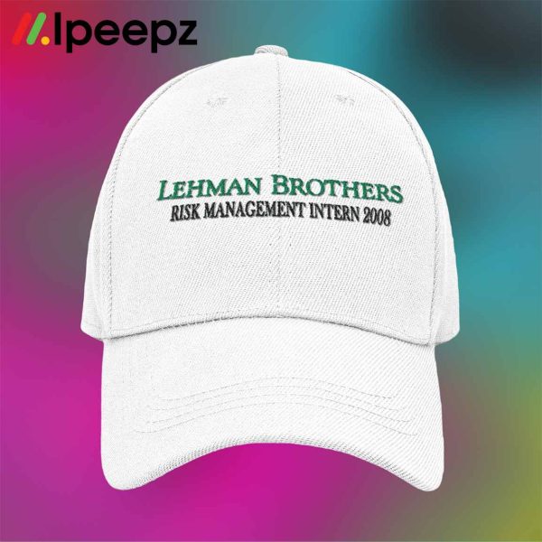 Lehman Brothers Risk Management 2008 Hat