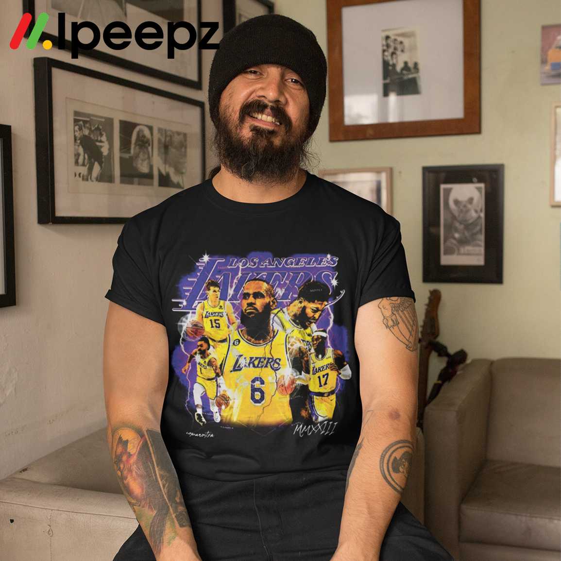 Los Angeles Lakers Bootleg Style 2023 Playoffs Shirt - Ipeepz