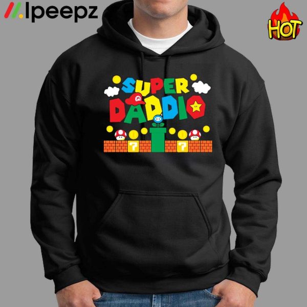 Personalised Super Daddio Mario Game Shirt