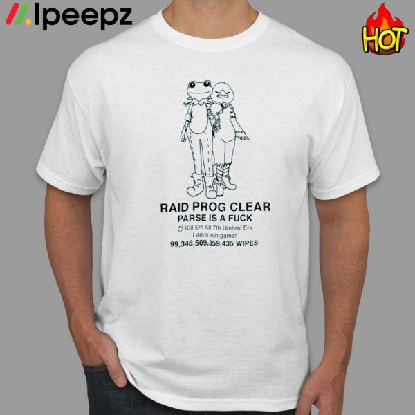 Raid Prog Clear FFXIV Shirt