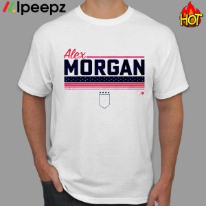 Alex Morgan Stripe Uswntpa Shirt