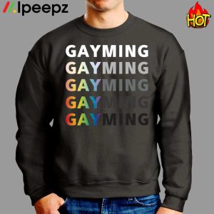 Gayming Gay Lgbt Shirt 2