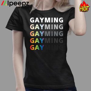 Gayming Gay Lgbt Shirt 3