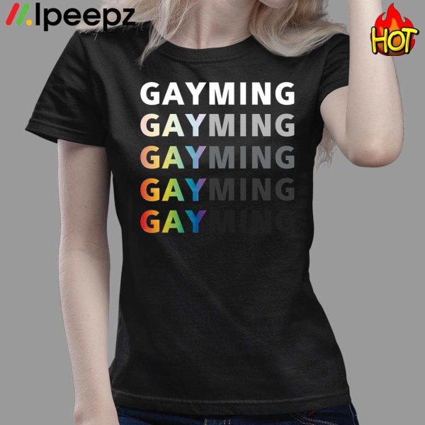 Gayming Gay Lgbt Shirt