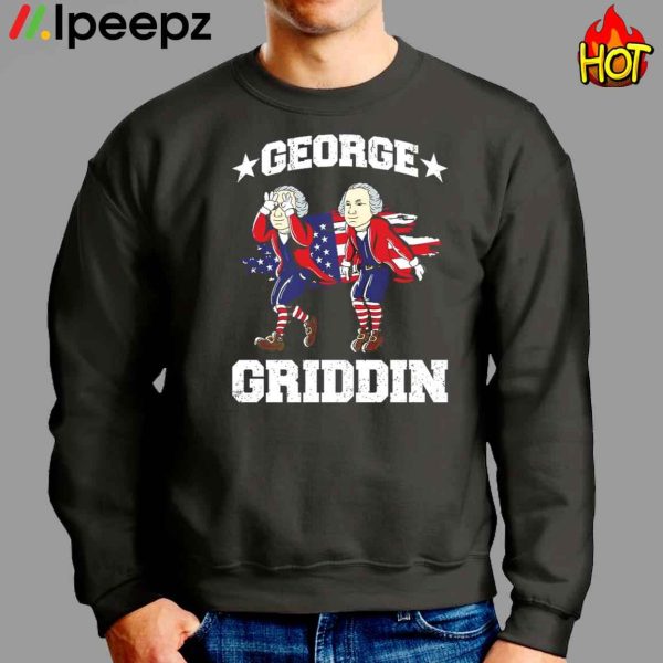 George Washington Griddy Griffin 4th Of July Shirt