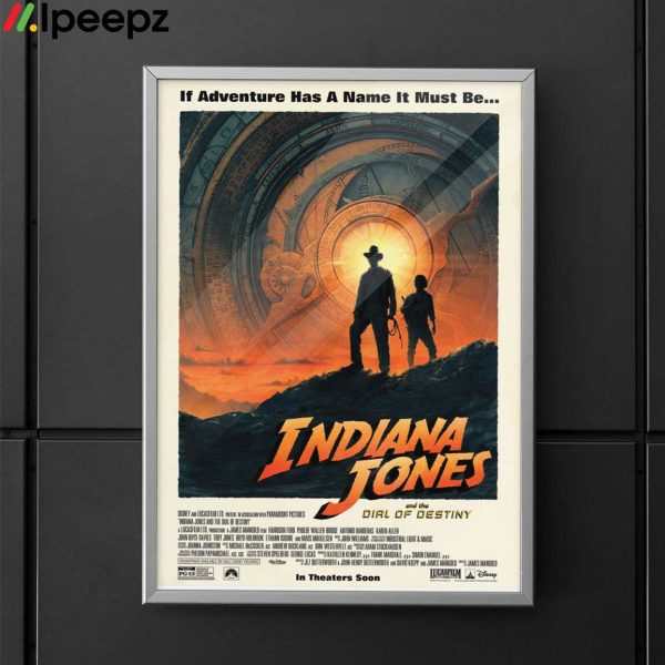 If Adventure Has A Name It Must Be Indiana Jones Poster Canvas