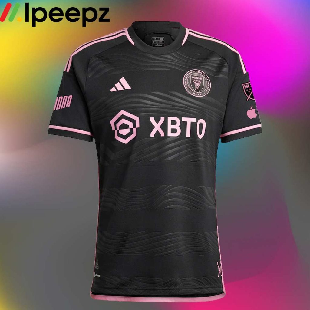 Messi Inter Miami CF Black Mens Jersey - Ipeepz