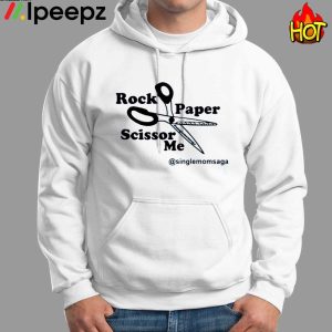 Official Sam Sparkswood Rock Paper Scissor Me Singlemomsaga Shirt 1