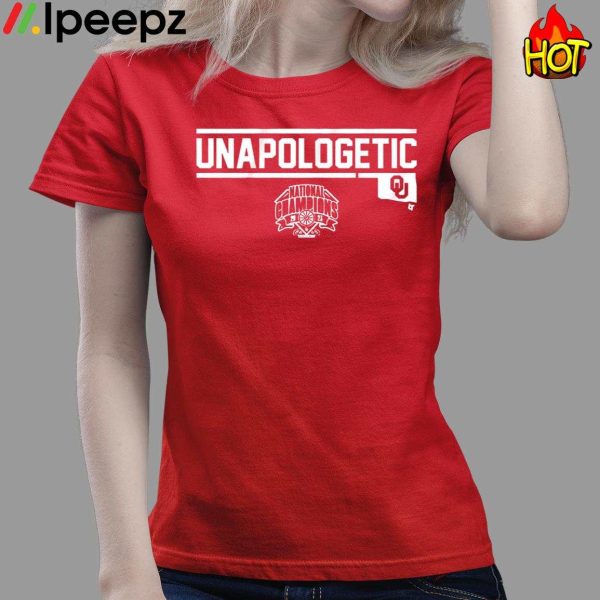 Oklahoma Softball Unapologetic NCAA Shirt